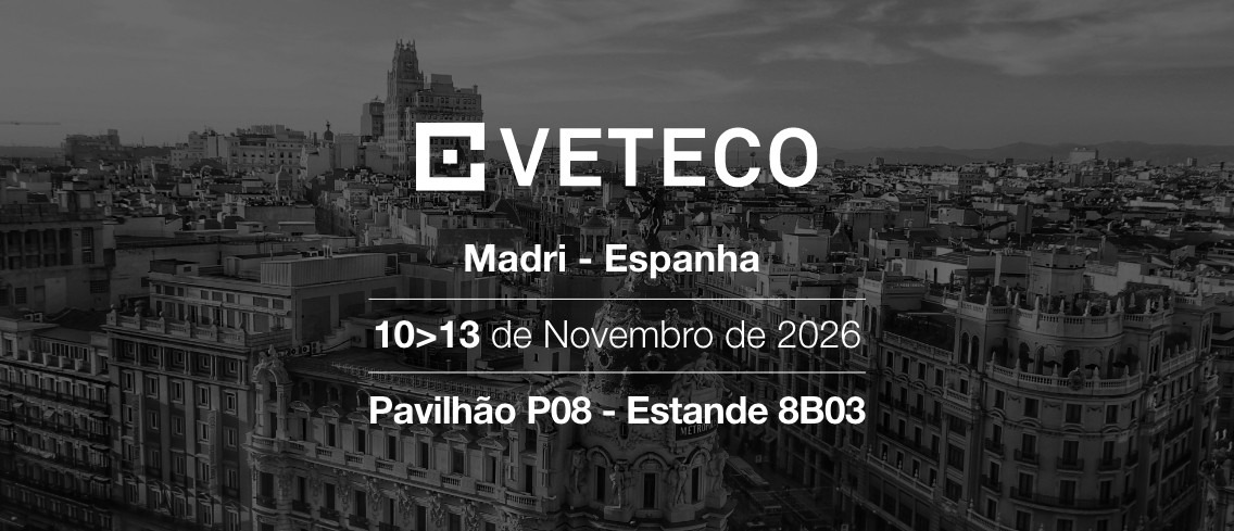 Encontro marcado na VETECO 2026 tekna