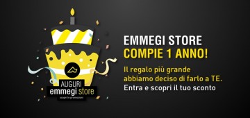 Emmegi Store Compie 1 anno!