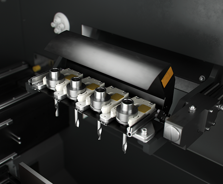 Alluminio TKE 938 Magazzino utensili automatico destro Tekna