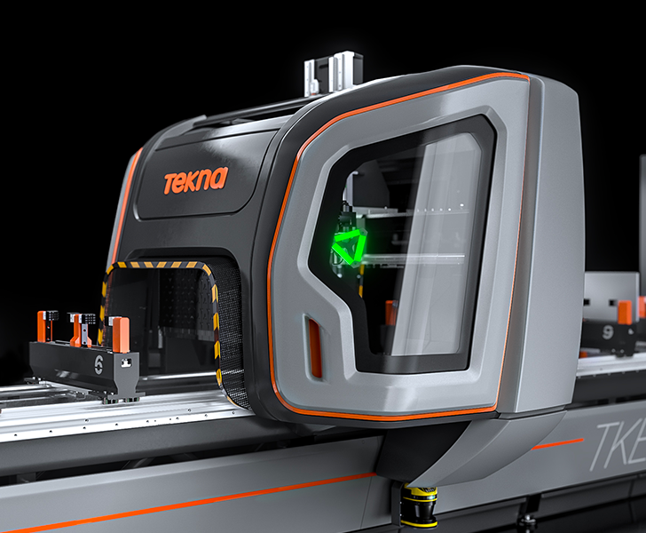 Machining Centres TKE 954 Full protection cabin Tekna