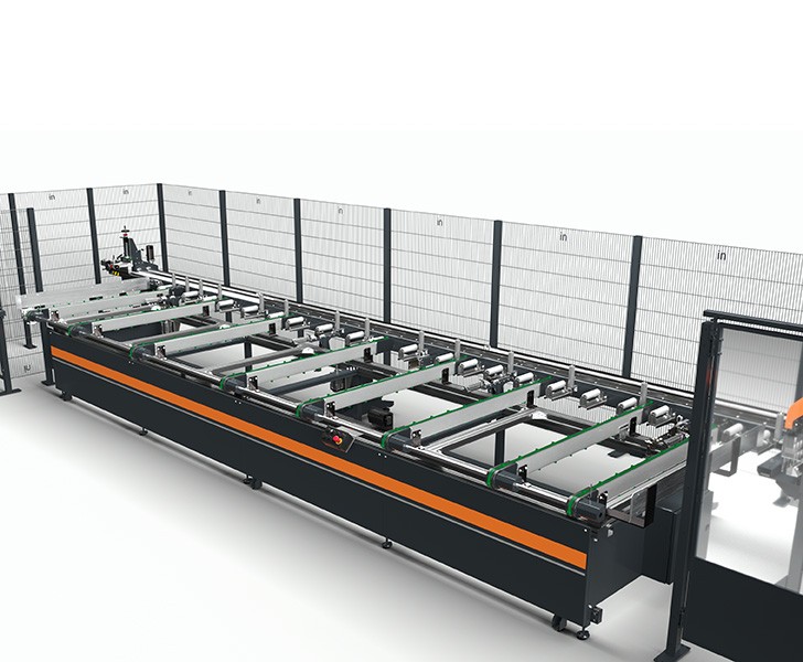 Cutting Centres TKE 802 Loading magazine Tekna