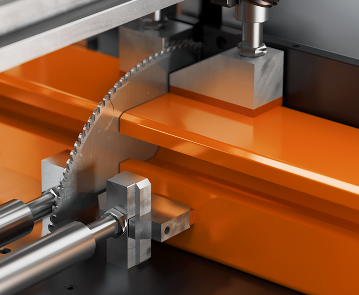 Alluminio TKE 305 EA Gestione seconda lama Tekna 2